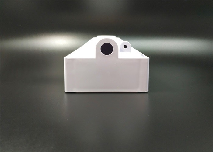 Boîte optique blanche d'alimentation de conception/d'énergie de réverbères du moulage par injection faite sur commande d'OEM/ODM LED